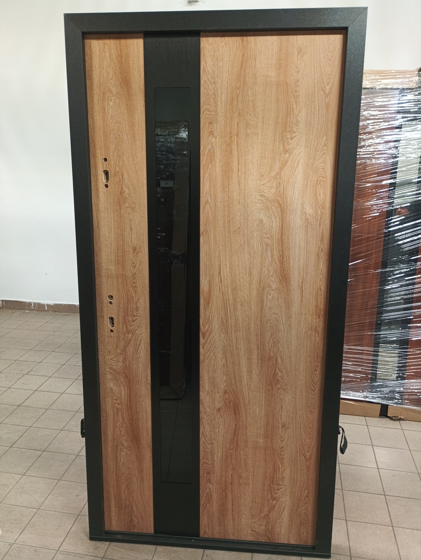 Drzwi zewnętrzne Normal Plus Torino 13B - 2 gatunek kolor DĄB TURNER "90" lewe