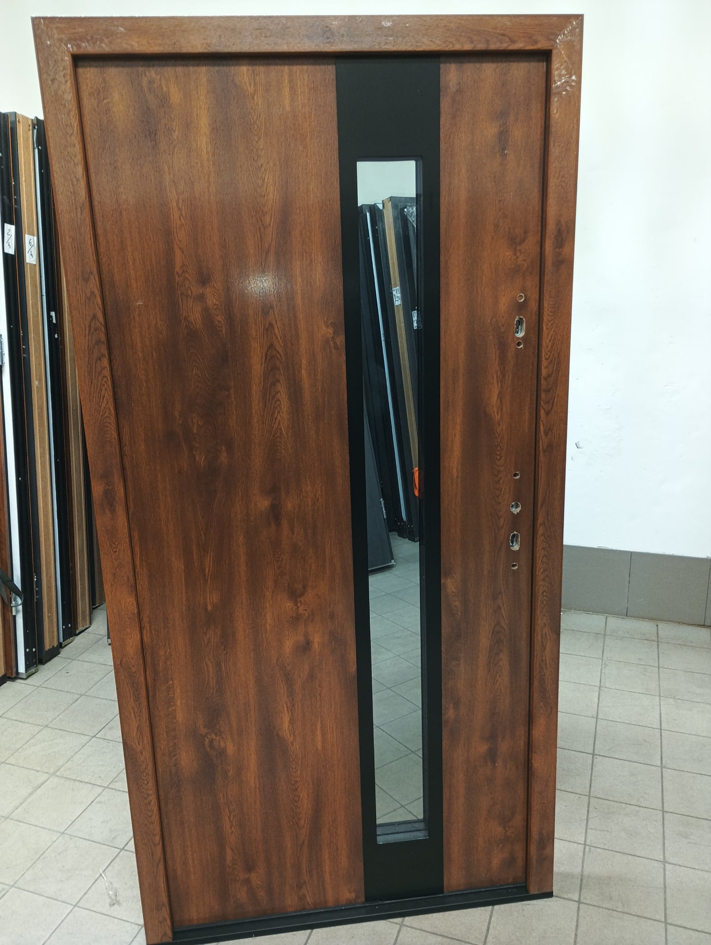 Drzwi zewnętrzne Normal Torino 13B - 2 gatunek kolor ZŁOTY DĄB "90N" prawe