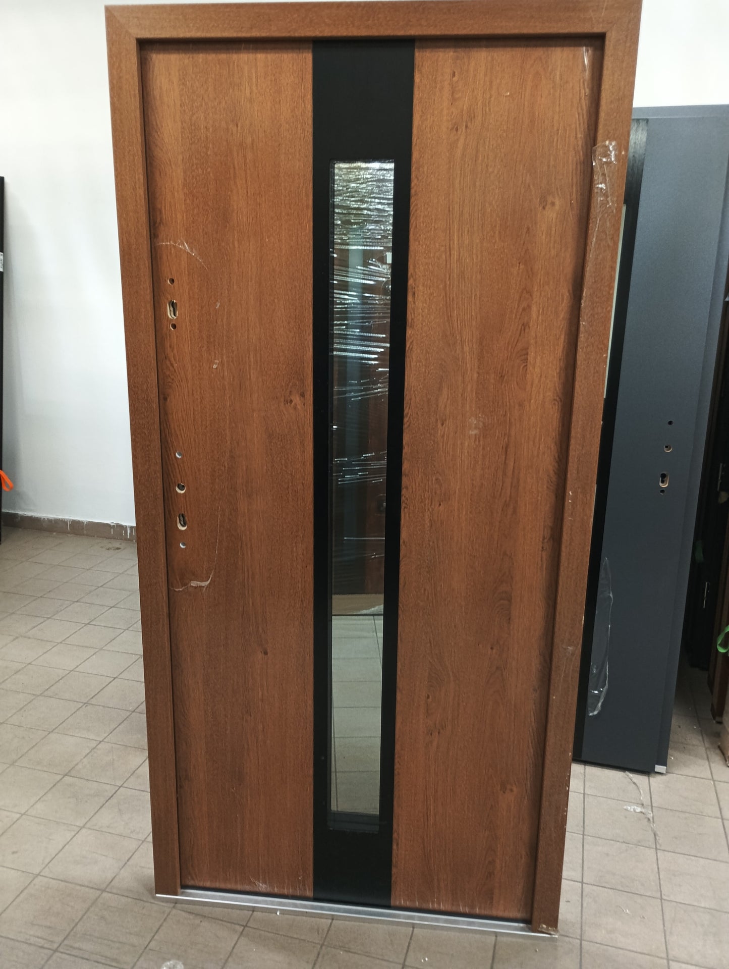 Drzwi zewnętrzne Basic Torino 13 - 2 gatunek kolor WINCHESTER "90" lewe