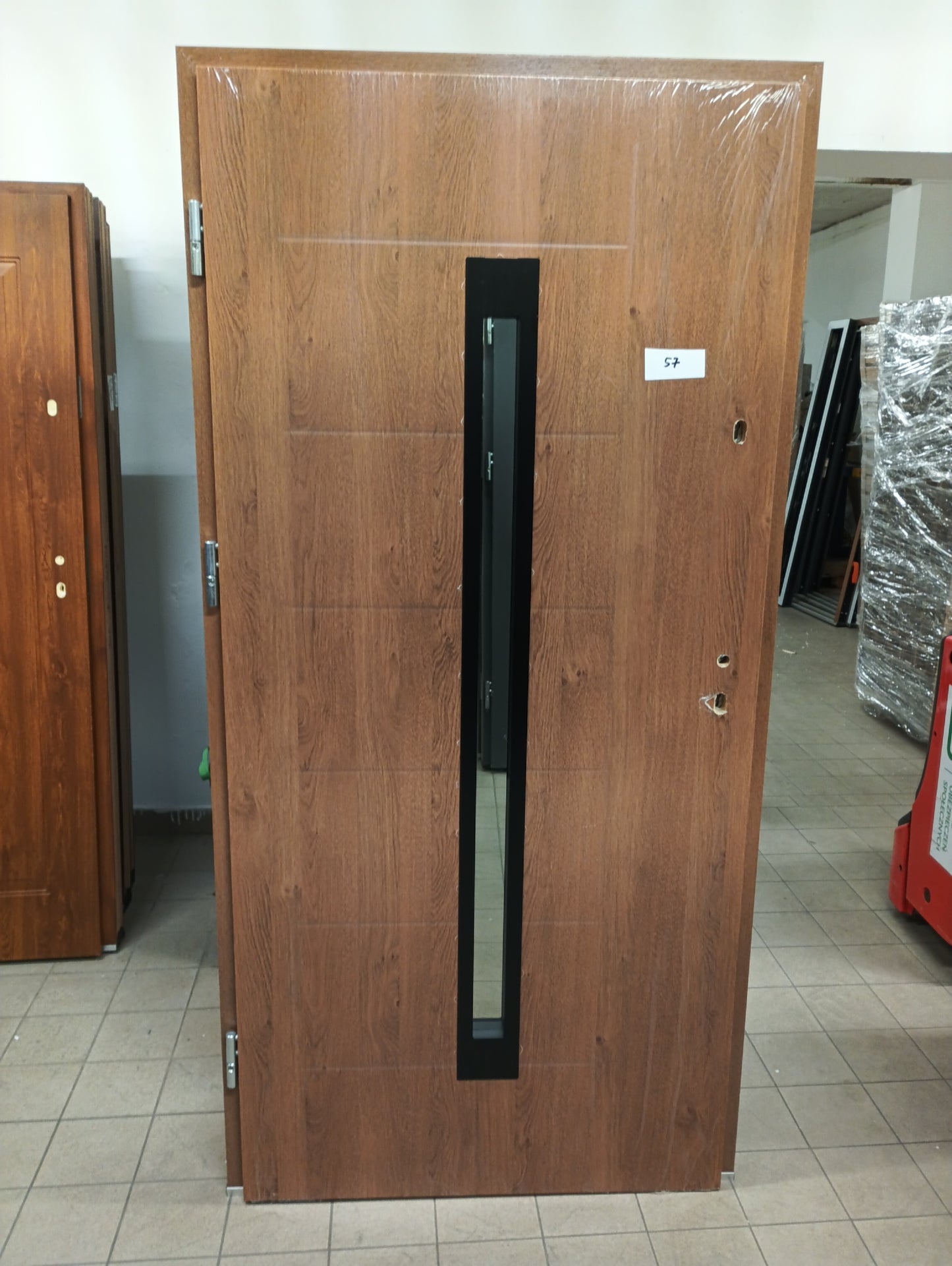 Drzwi zewnętrzne Basic Vento 11 - 2 gatunek kolor WINCHESTER "90" lewe