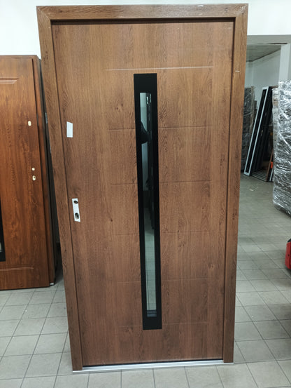Drzwi zewnętrzne Basic Vento 11 - 2 gatunek kolor WINCHESTER "90" lewe