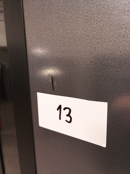 Drzwi zewnętrzne Disting Torino 12B - 2 gatunek kolor ANTRACYT "80" prawe