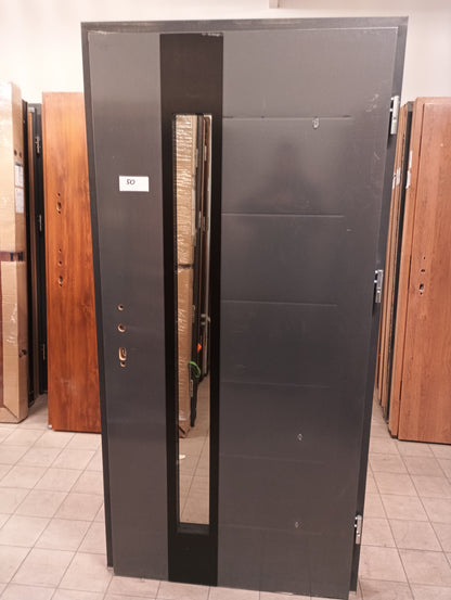 Drzwi zewnętrzne Disting Plus Vento 13B - 2 gatunek kolor ANTRACYT "90" prawe